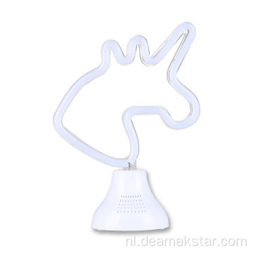 Unicorn Bluetooth -luidspreker Neon Licht bedlamp